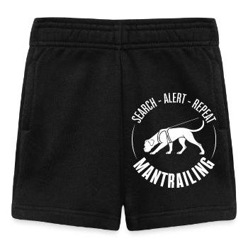 Boxer Mantrailing Hundesport Suchhunde Wilsigns - Baby Shorts - Schwarz - Vorne