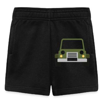 Off Road Vehicle - Baby Shorts - black - Front