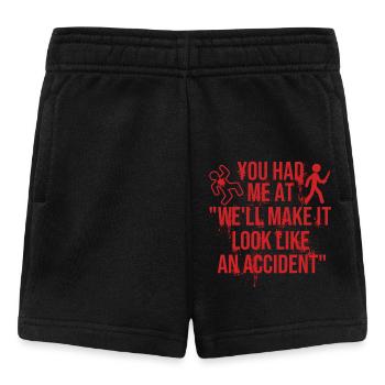 Make It Look Like Accident True Crime - Baby Shorts - black - Front