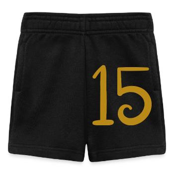 15 - Baby Shorts - Schwarz - Vorne