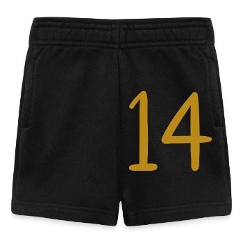 14 - Baby Shorts - black - Front