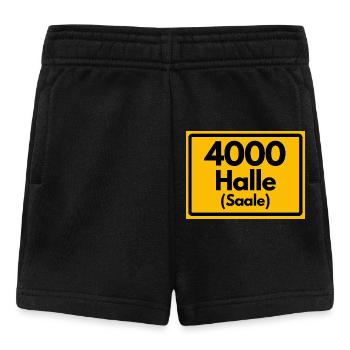 ANCIEN CODE POSTAL 4000 HALLE SAALE HEIMATSTOLZ - Short Bébé - noir - Devant