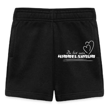 HIMMELSRAUM – Spirituelles Statement Mode - Baby Shorts - Schwarz - Vorne