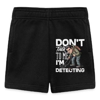 Nicht Ansprechen Ich Sondele Metalldetektor - Baby Shorts - Schwarz - Vorne