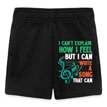 Singer Music Teacher Music Singer Choir - Baby Shorts - black - Front