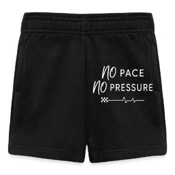 No Pace No Pressure - Baby Shorts - black - Front
