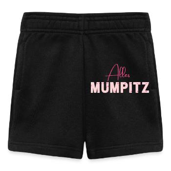 Alles Mumpitz - Wortschätze - vergessene Wörter - Baby Shorts - Schwarz - Vorne