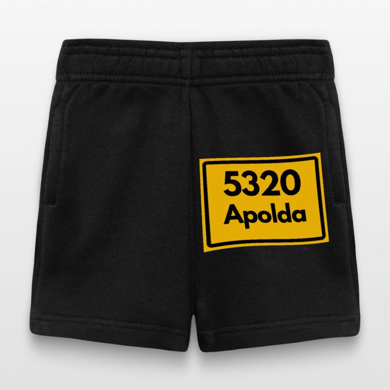 OLD POSTCODE ZIP CODE 5320 Apolda Glockenstadt Baby Shorts