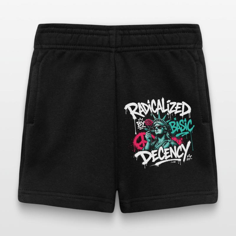 Radikalisierte Basic Decency Graffiti Baby Shorts