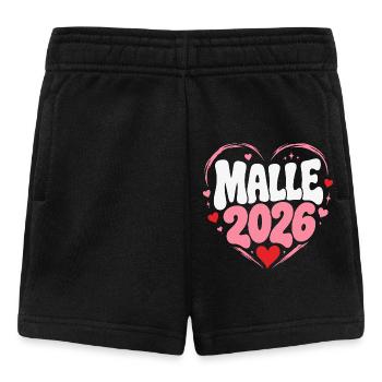 Malie 2026 Heart Design - Baby Shorts - black - Front