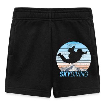 Skydiving Skydiving Sunset - Baby Shorts - black - Front