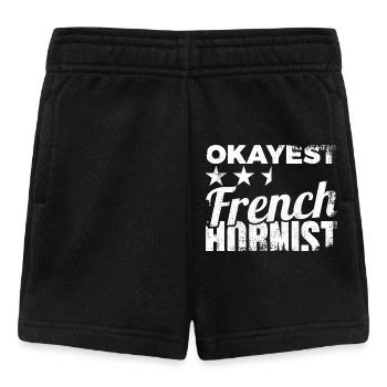 Coriste moyen - Short Bébé - noir - Devant