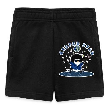 Falklandinseln Cooler Disco-Pinguin Schnee-Schlittschuhläufer - Baby Shorts - Schwarz - Vorne