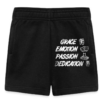 Grâce Émotion Passion Dévotion - Short Bébé - noir - Devant