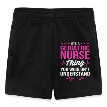 Altenheim Altenpflegerin Krankenschwester - Baby Shorts - Schwarz - Vorne