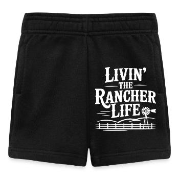 Das Leben als Rancher - Baby Shorts - Schwarz - Vorne