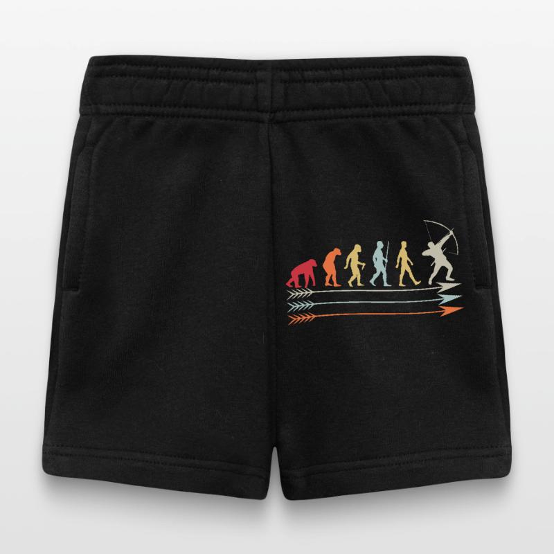 Evolution to Archer: Colorful Bowman Path Baby Shorts