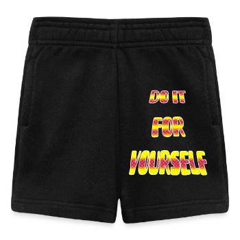 Fais-le étoile - Short Bébé - noir - Devant