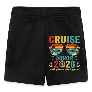 Cruise Squad 2026 Making Memories - Baby Shorts - black - Front