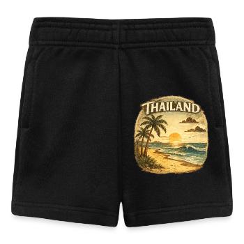 Thailand Tropical Sunset - Baby Shorts - Schwarz - Vorne