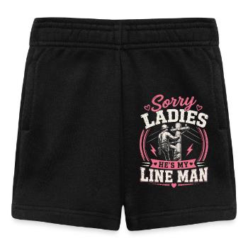 Ehefrau Von Einem Strom Profi Leitung - Baby Shorts - Schwarz - Vorne