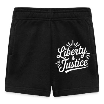 Scénario de Liberté & Justice - Short Bébé - noir - Devant
