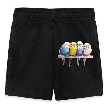 Budgie group - Baby Shorts - black - Front