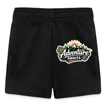 L’aventure attend – Boussole de la forêt de montagne - Short Bébé - noir - Devant