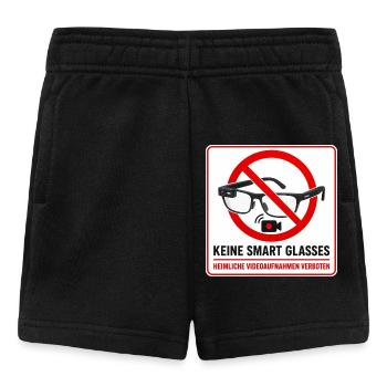 Keine Smart Glasses  - Baby Shorts - Schwarz - Vorne
