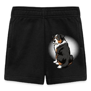 Australian Shepherd Aussie Aussiebesitzer Aussies - Baby Shorts - Schwarz - Vorne