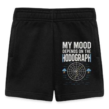 Stimmung nach Hodograph | Gewitterprognose - Baby Shorts - Schwarz - Vorne