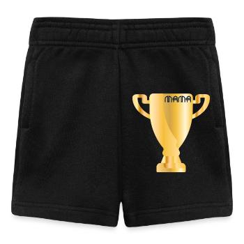 Coupe sportive - Maman - Short Bébé - noir - Devant