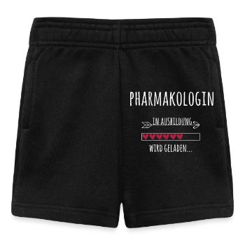 Pharmakologin Ausbildung Medizinstudium Ärztin - Baby Shorts - Schwarz - Vorne