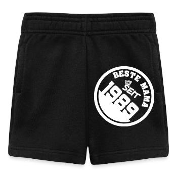Mama 1989 - Baby Shorts - Schwarz - Vorne