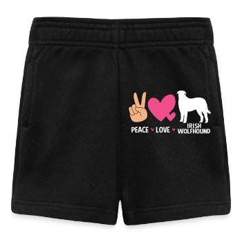 Irish wolfhound - Baby Shorts - black - Front