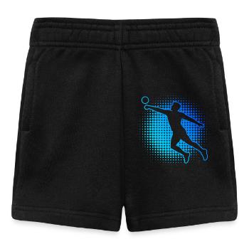 Faustballspielen Geschenk für ein Faustballspieler - Baby Shorts - Schwarz - Vorne