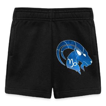 Capricorn and the universe - Baby Shorts - black - Front