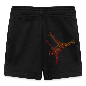 Geschenkidee für einen Hip-Hop-Tänzer mit B-Boying - Baby Shorts - Schwarz - Vorne