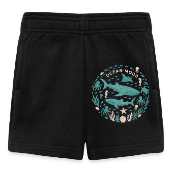 Ocean Mood - Baby Shorts - black - Front