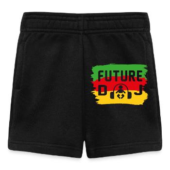 Future DJ Baby Music Music Baby Dicts - Short Bébé - noir - Devant