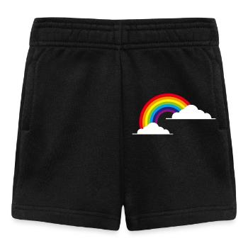rainbow - Baby Shorts - Schwarz - Vorne