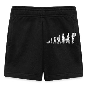 From child to electrician - Baby Shorts - black - Front