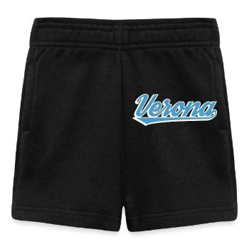 Logo Vérone Blue Script - Short Bébé - noir - Devant