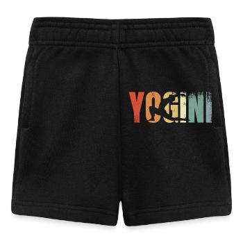 Yogini Vintage Look - Baby Shorts - Schwarz - Vorne