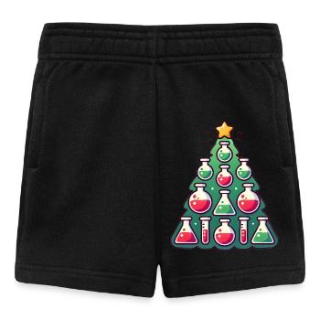 Chimie Conception d’arbre de Noël - Short Bébé - noir - Devant