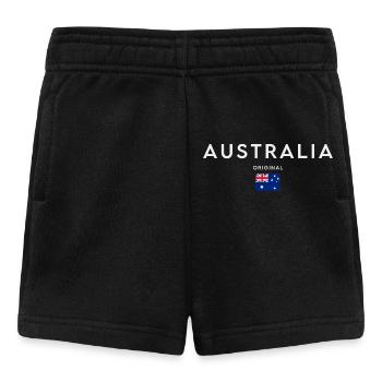 Drapeau australien, fierté australienne - Short Bébé - noir - Devant