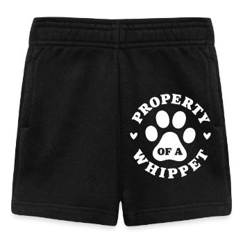 Propriété d’un Whippet - Short Bébé - noir - Devant