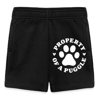 Propriété d’un Puggle - Short Bébé - noir - Devant