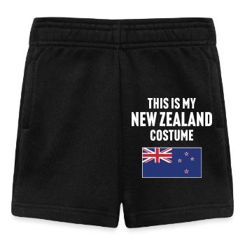 Das ist mein Neuseeland Kostüm - Baby Shorts - Schwarz - Vorne