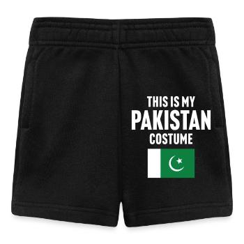 C’est mon costume pakistanais - Short Bébé - noir - Devant